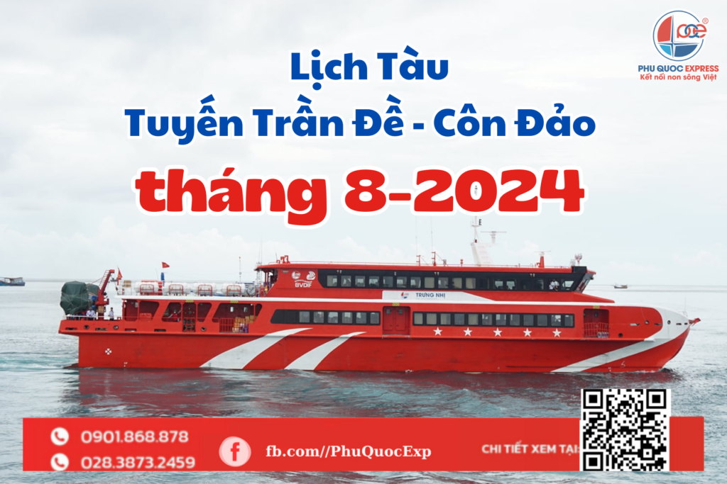 lịch tàu tuyến trần đề-côn đảo